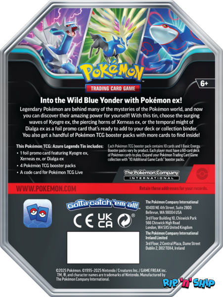 Azure Legends Tin - Dialga ex